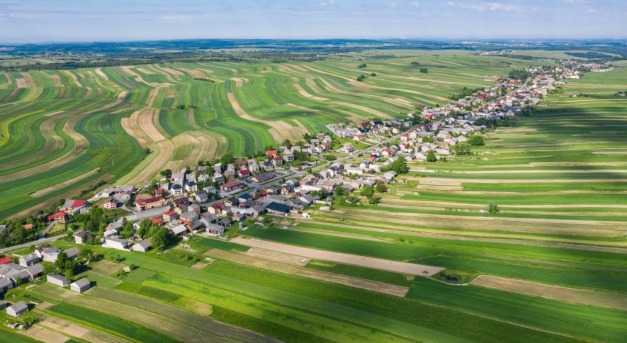 Kilenc kilométeres utca Lengyelországban